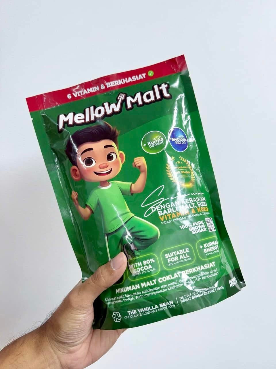 Mellow Malt Minuman Malt Coklat 800g Premium COKLAT & MALT